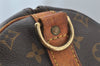 Authentic Louis Vuitton Monogram Keepall Bandouliere 55 M41414 Boston Bag 2000J