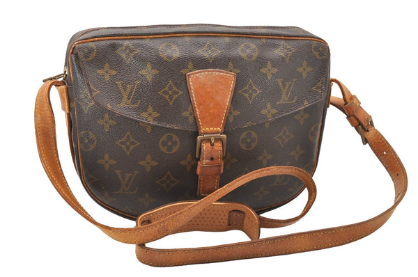 Authentic Louis Vuitton Monogram Jeune Fille MM M51226 Shoulder Cross Bag 2001J