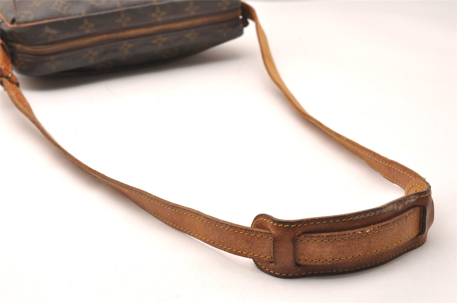 Authentic Louis Vuitton Monogram Jeune Fille MM M51226 Shoulder Cross Bag 2001J