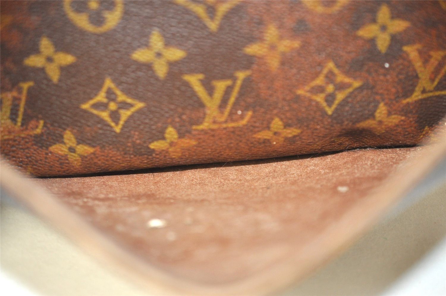 Authentic Louis Vuitton Monogram Jeune Fille MM M51226 Shoulder Cross Bag 2001J