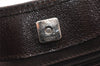 Authentic GUCCI Vintage Shoulder Tote Bag GG Canvas Leather 113015 Brown 2001K