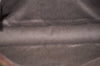 Authentic GUCCI Vintage Shoulder Tote Bag GG Canvas Leather 113015 Brown 2001K
