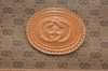Authentic GUCCI Micro GG PVC Leather Shoulder Cross Body Bag Purse Brown 2003H