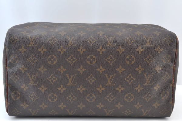 Authentic Louis Vuitton Monogram Speedy 35 Hand Boston Bag M41524 LV 2003I