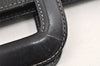 Authentic Burberrys Vintage Leather Business BriefCase Hand Bag Black 2003K