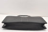 Authentic Burberrys Vintage Leather Business BriefCase Hand Bag Black 2003K
