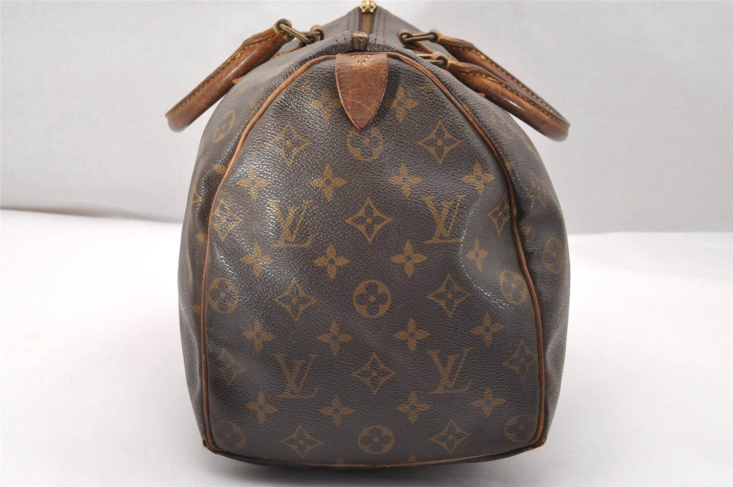 Authentic Louis Vuitton Monogram Speedy 35 Hand Boston Bag M41524 LV 2004J