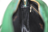 Authentic Louis Vuitton Epi Jeune Fille Shoulder Cross Bag Green M52154 LV 2005I