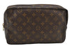 Auth Louis Vuitton Monogram Trousse Toilette 28 Clutch Bag M47522 Junk 2005J