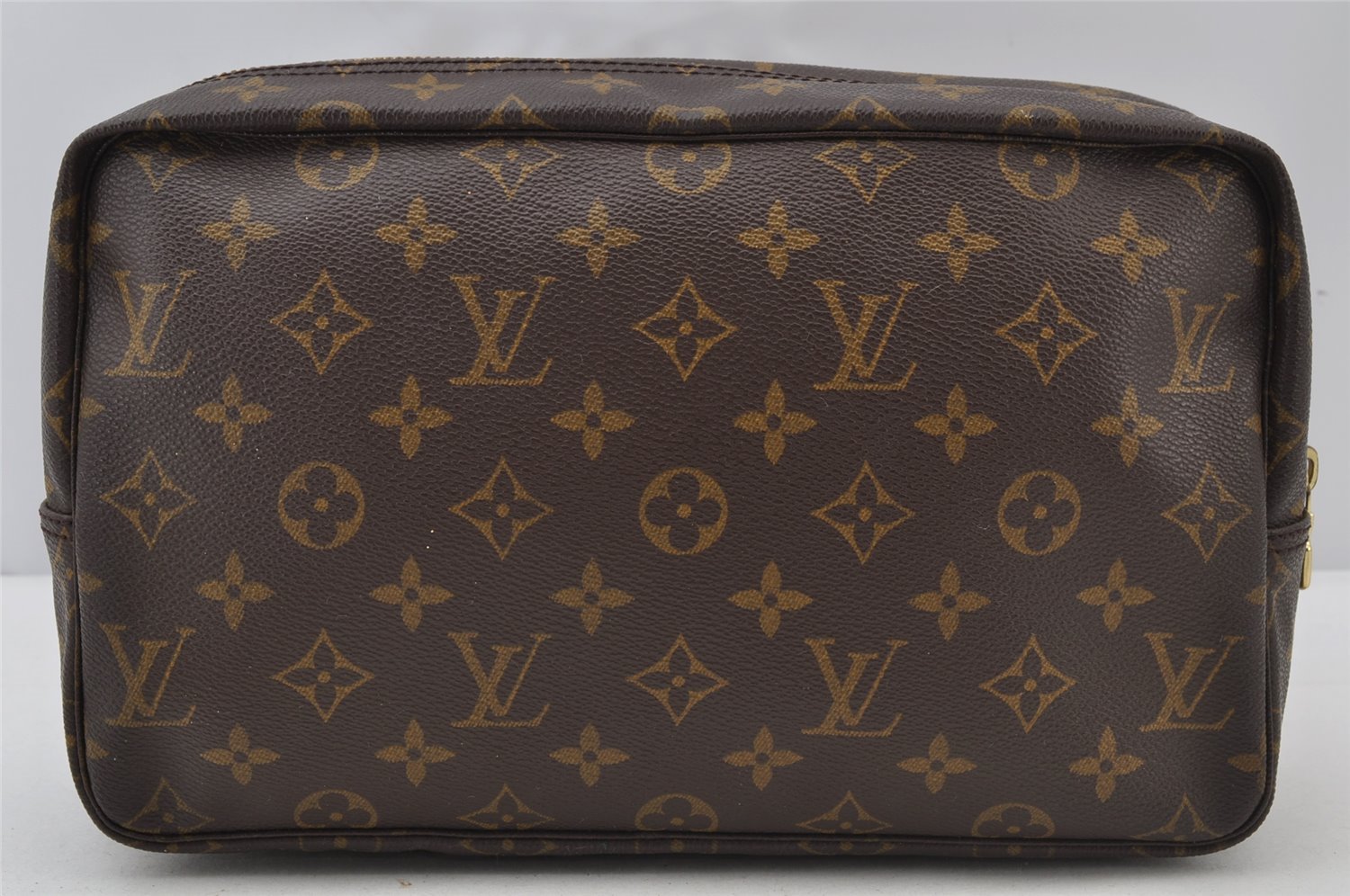 Auth Louis Vuitton Monogram Trousse Toilette 28 Clutch Bag M47522 Junk 2005J