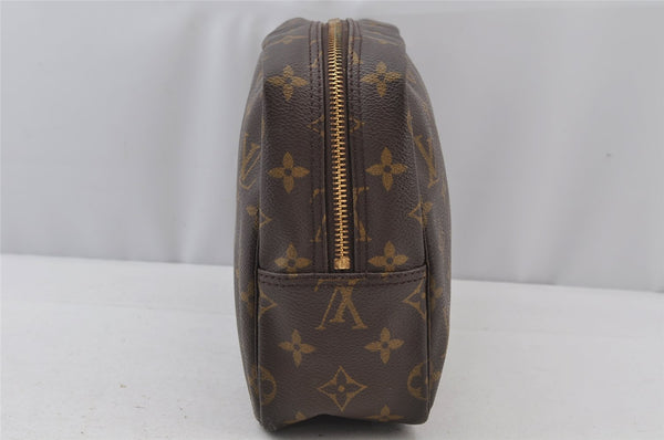 Auth Louis Vuitton Monogram Trousse Toilette 28 Clutch Bag M47522 Junk 2005J