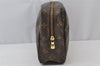 Auth Louis Vuitton Monogram Trousse Toilette 28 Clutch Bag M47522 Junk 2005J