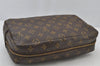 Auth Louis Vuitton Monogram Trousse Toilette 28 Clutch Bag M47522 Junk 2005J