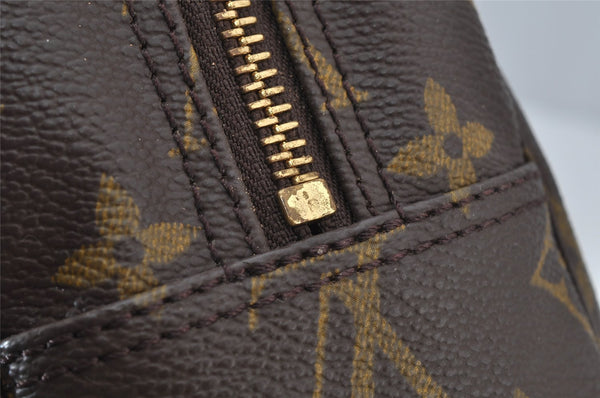 Auth Louis Vuitton Monogram Trousse Toilette 28 Clutch Bag M47522 Junk 2005J