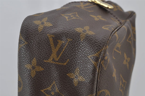 Auth Louis Vuitton Monogram Trousse Toilette 28 Clutch Bag M47522 Junk 2005J