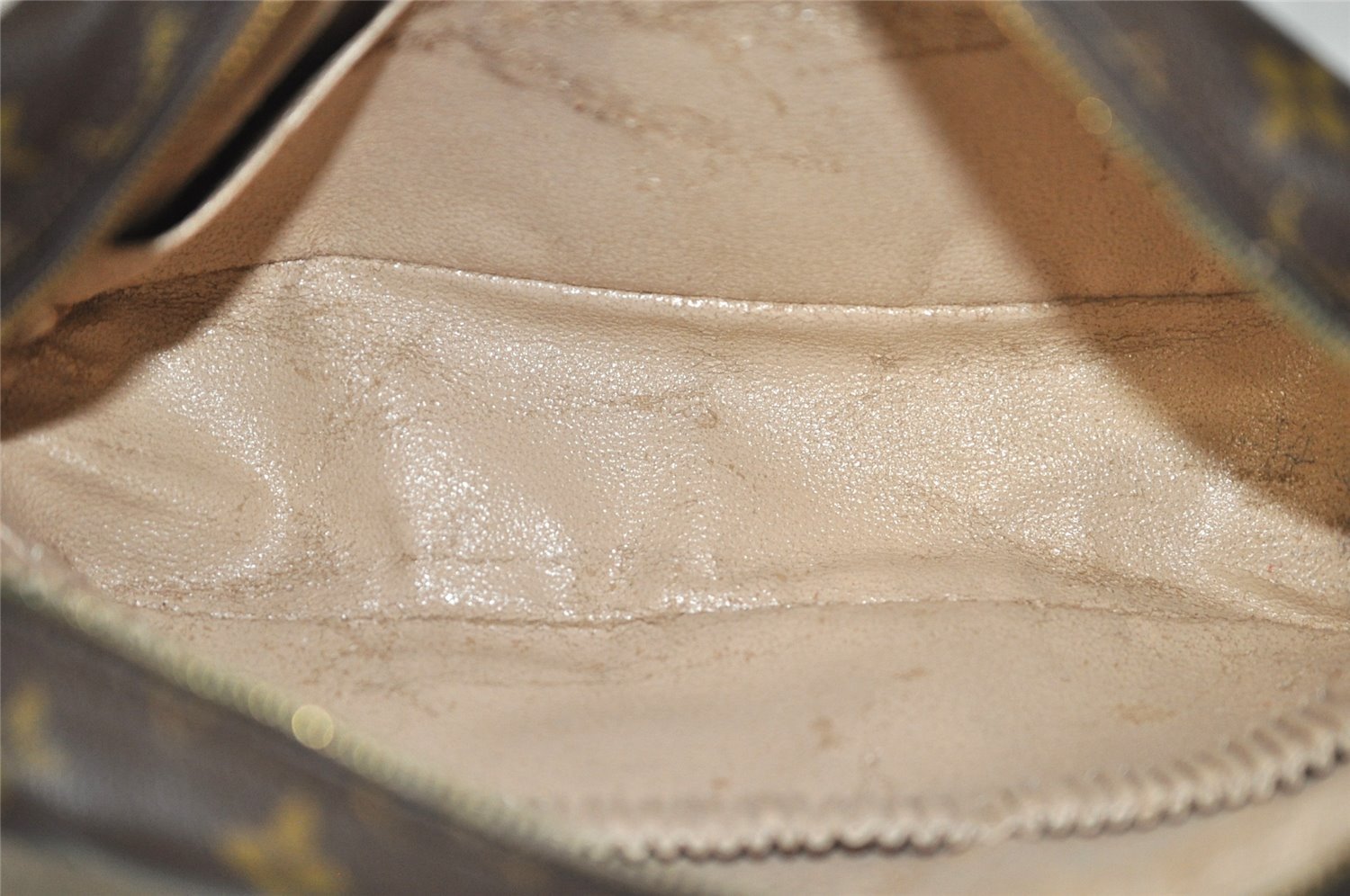 Auth Louis Vuitton Monogram Trousse Toilette 28 Clutch Bag M47522 Junk 2005J