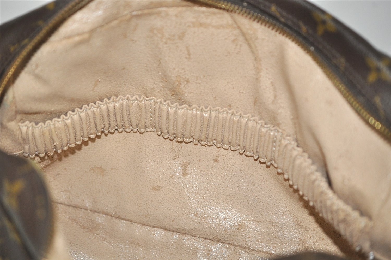 Auth Louis Vuitton Monogram Trousse Toilette 28 Clutch Bag M47522 Junk 2005J