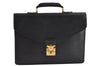 Authentic Louis Vuitton Epi Serviette Conseiller Briefcase Black M54422 LV 2006J