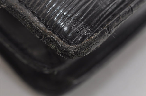 Authentic Louis Vuitton Epi Serviette Conseiller Briefcase Black M54422 LV 2006J