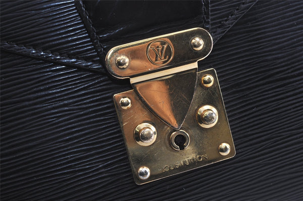 Authentic Louis Vuitton Epi Serviette Conseiller Briefcase Black M54422 LV 2006J