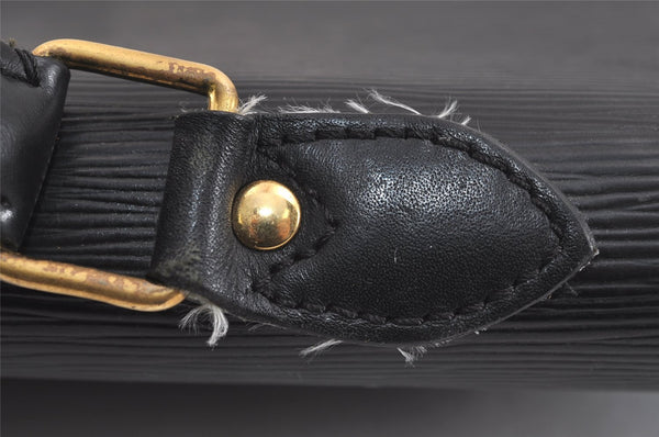 Authentic Louis Vuitton Epi Serviette Conseiller Briefcase Black M54422 LV 2006J