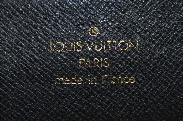 Authentic Louis Vuitton Epi Serviette Conseiller Briefcase Black M54422 LV 2006J