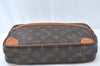 Authentic Louis Vuitton Monogram Compiegne 28 Clutch Hand Bag M51845 LV 2006K