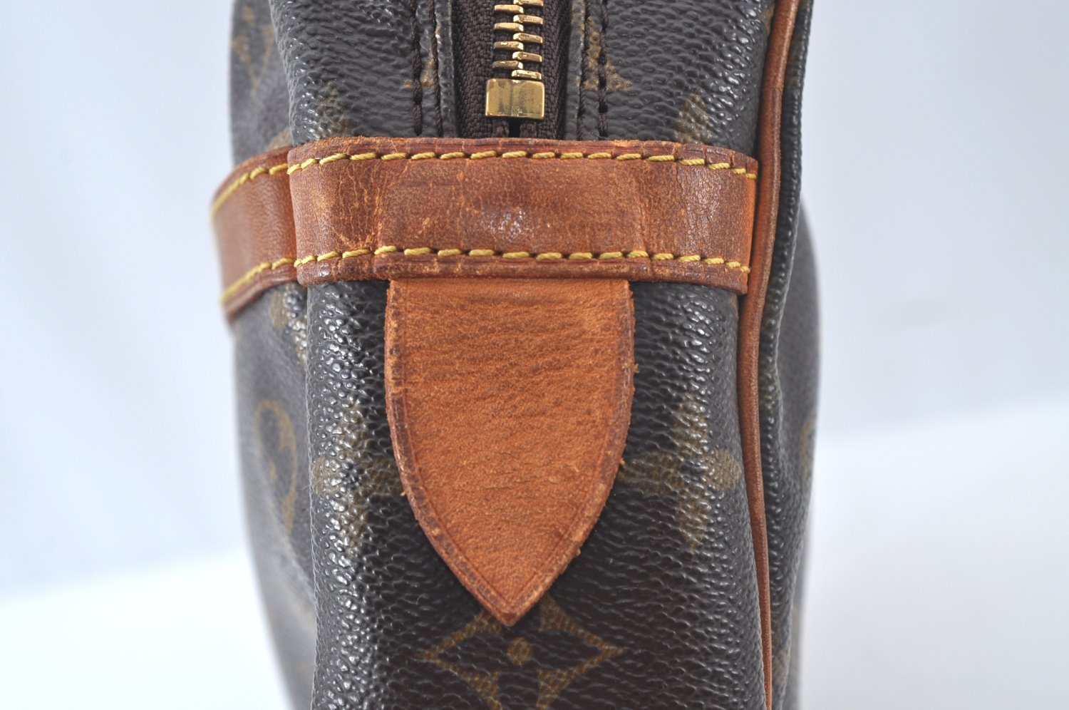 Authentic Louis Vuitton Monogram Compiegne 28 Clutch Hand Bag M51845 LV 2006K