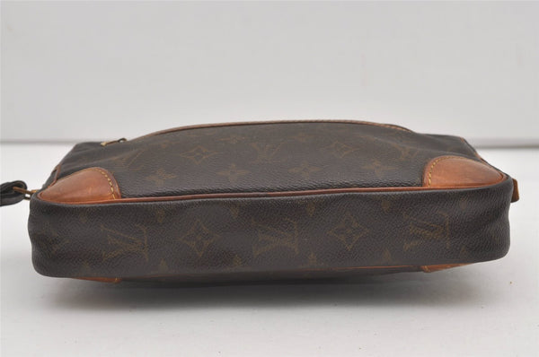 Authentic Louis Vuitton Monogram Marly Dragonne GM M51825 Clutch Hand Bag 2007J