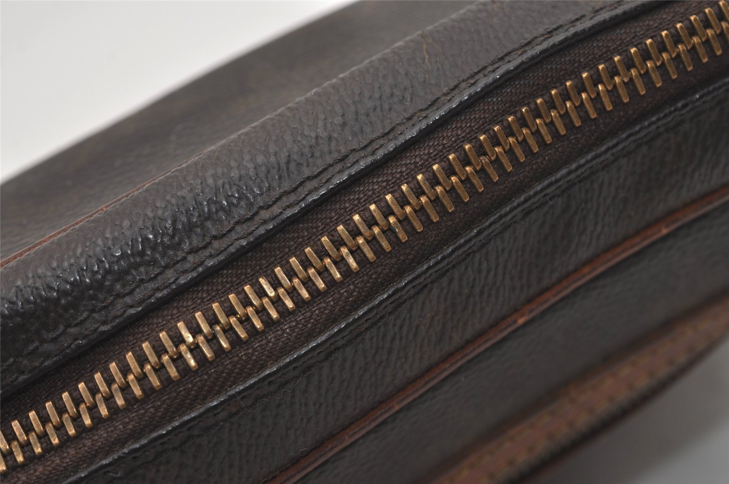 Authentic Louis Vuitton Monogram Marly Dragonne GM M51825 Clutch Hand Bag 2007J