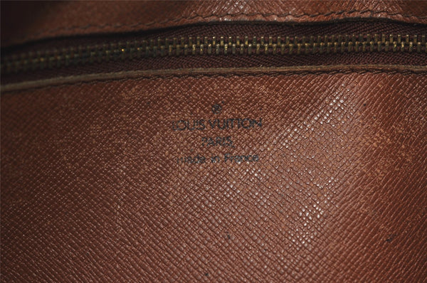 Authentic Louis Vuitton Monogram Marly Dragonne GM M51825 Clutch Hand Bag 2007J