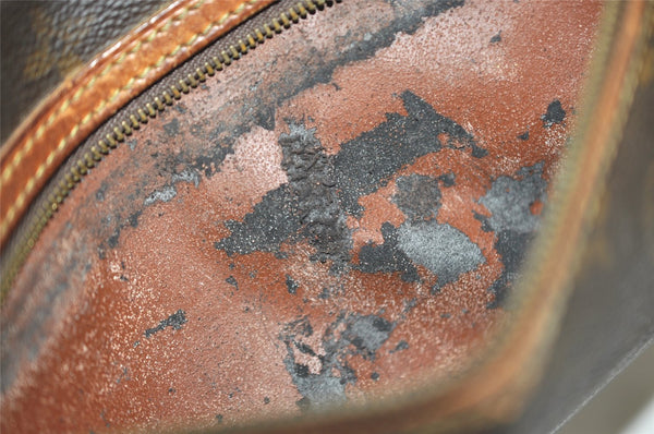 Authentic Louis Vuitton Monogram Marly Dragonne GM M51825 Clutch Hand Bag 2007J