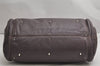 Authentic Chloe Vintage Paddington Leather Shoulder Hand Bag Purple 2007K