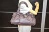 Authentic Chloe Vintage Paddington Leather Shoulder Hand Bag Purple 2007K