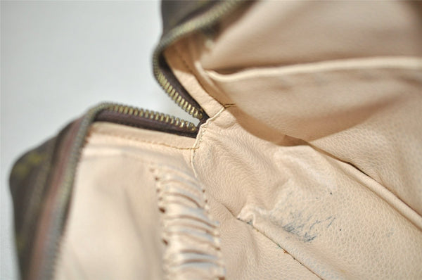 Auth Louis Vuitton Monogram Trousse Toilette 23 Clutch Hand Bag M47524 LV 2008I