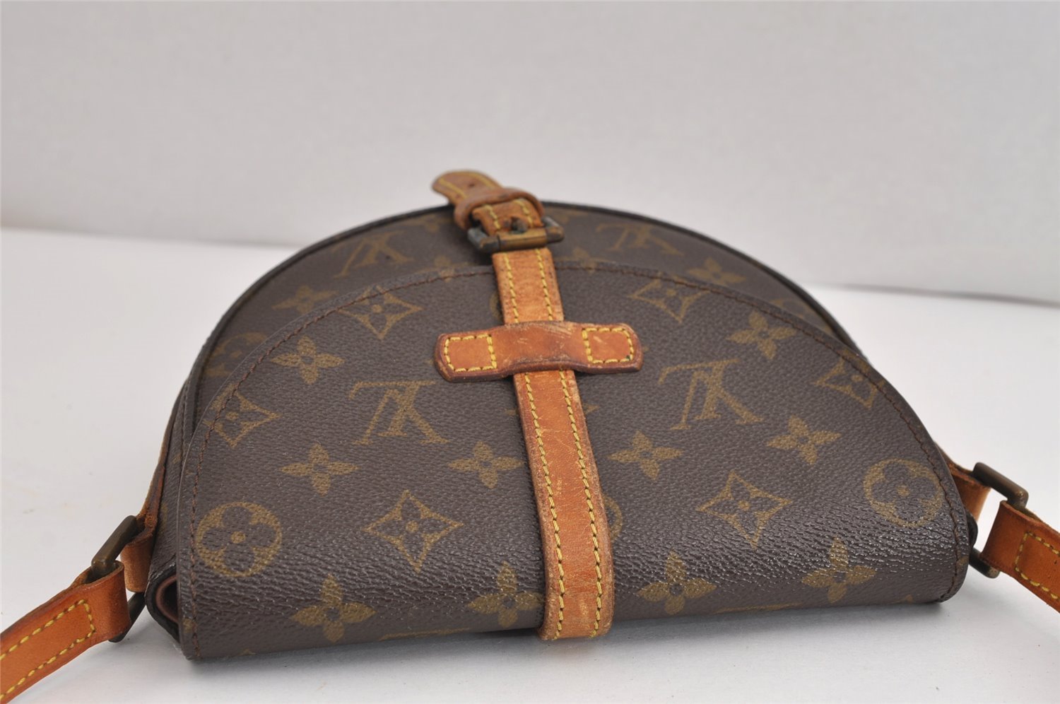 Authentic Louis Vuitton Monogram Chantilly PM Shoulder Cross Bag M51234 LV 2009J