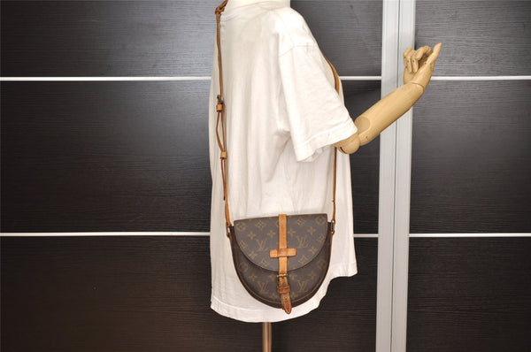 Authentic Louis Vuitton Monogram Chantilly PM Shoulder Cross Bag M51234 LV 2009J