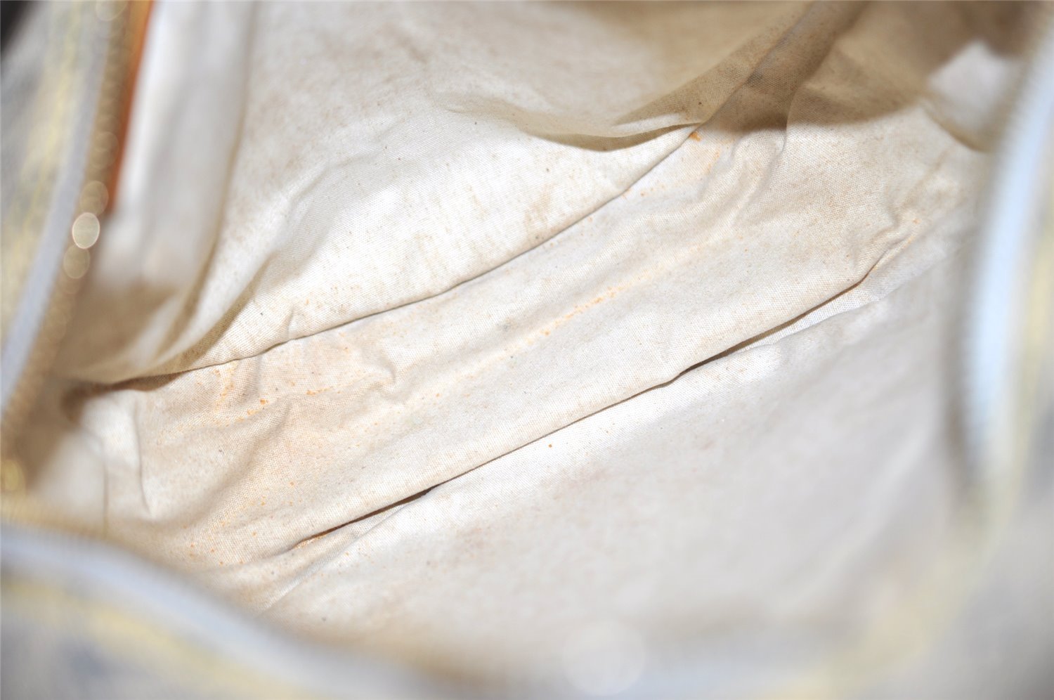 Auth Louis Vuitton Monogram Mini Jeanne GM Shoulder Bag M92000 Blue Junk 2010J