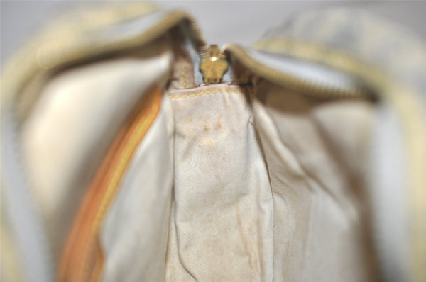 Auth Louis Vuitton Monogram Mini Jeanne GM Shoulder Bag M92000 Blue Junk 2010J