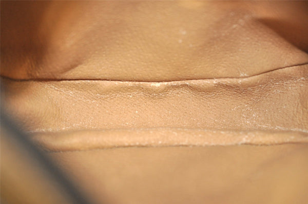 Authentic GUCCI GG Plus Shoulder Cross Body Bag PVC Leather Brown Junk 2011I