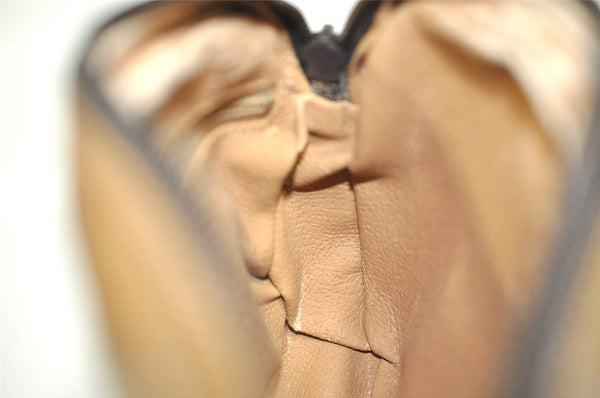 Authentic GUCCI GG Plus Shoulder Cross Body Bag PVC Leather Brown Junk 2011I