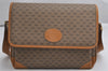 Authentic GUCCI Micro GG PVC Leather Shoulder Cross Body Bag Purse Brown 2011K