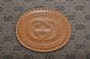 Authentic GUCCI Micro GG PVC Leather Shoulder Cross Body Bag Purse Brown 2011K