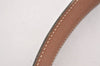 Authentic HERMES Constance Leather Belt Size 65cm 25.6" Black Brown 2012I