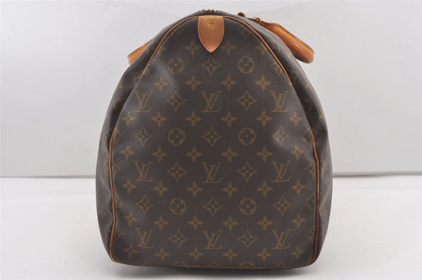 Authentic Louis Vuitton Monogram Keepall 55 Travel Boston Bag M41424 LV 2012J