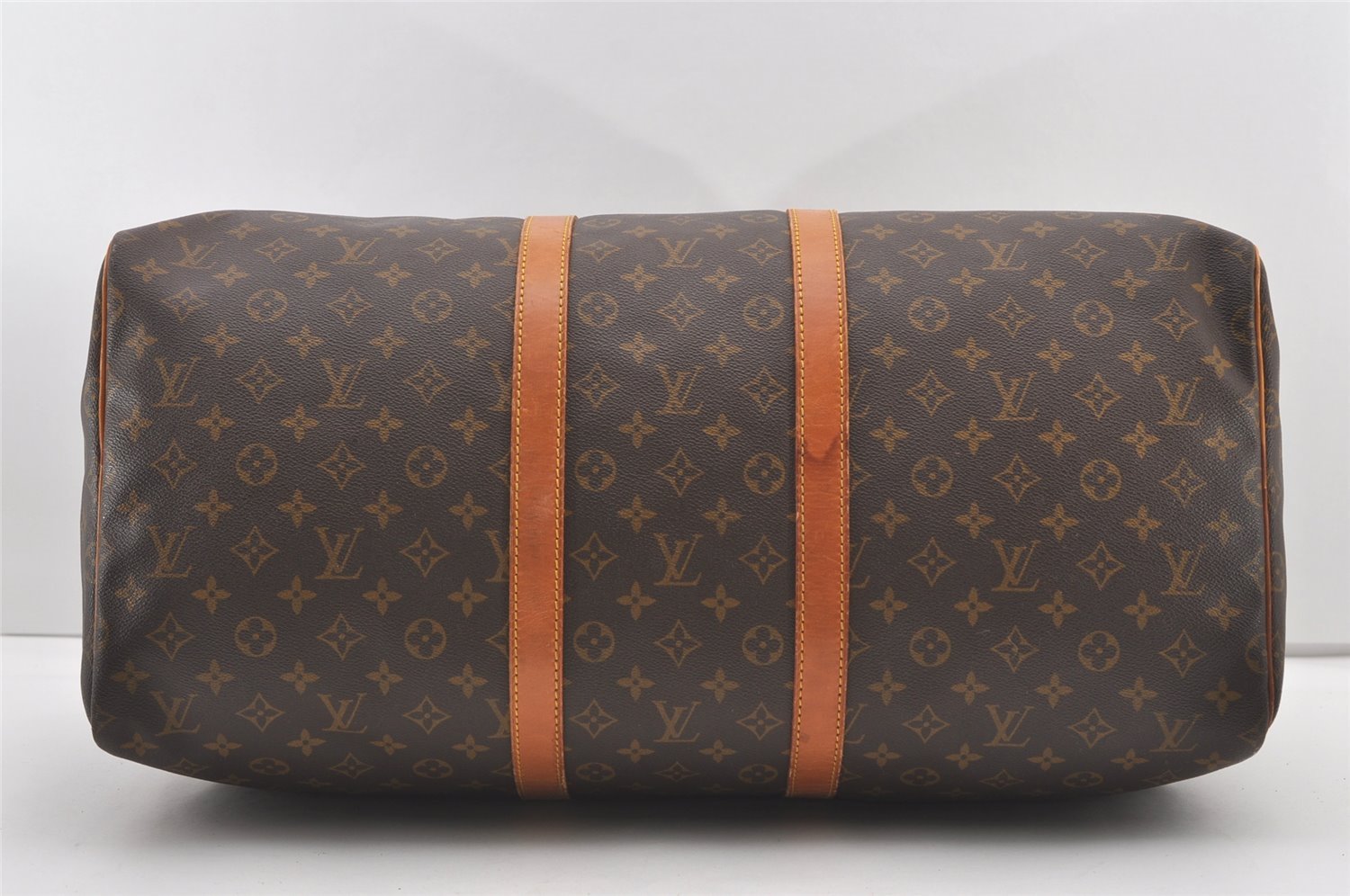 Authentic Louis Vuitton Monogram Keepall 55 Travel Boston Bag M41424 LV 2012J