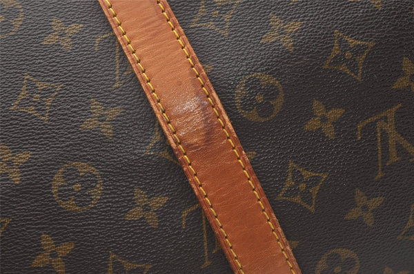 Authentic Louis Vuitton Monogram Keepall 55 Travel Boston Bag M41424 LV 2012J