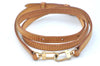 Authentic Louis Vuitton Leather Shoulder Strap Beige 39" LV 2013I