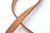 Authentic Louis Vuitton Leather Shoulder Strap Beige 39" LV 2013I