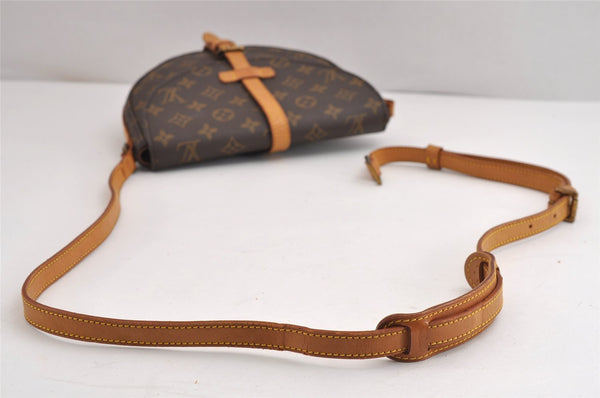 Authentic Louis Vuitton Monogram Chantilly MM Shoulder Bag M51233 Junk 2013J